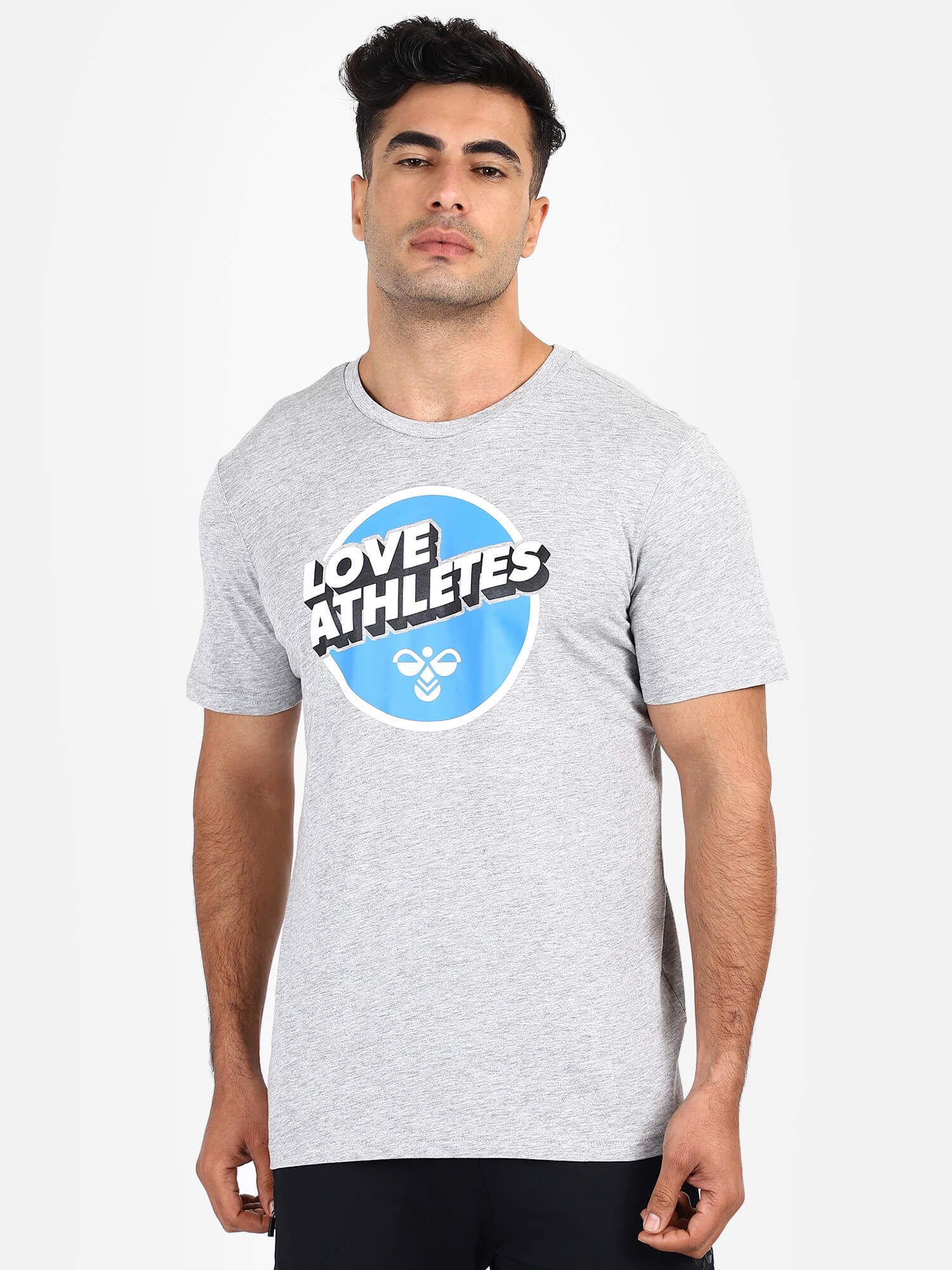Ragnar Men Cotton Grey T-Shirt