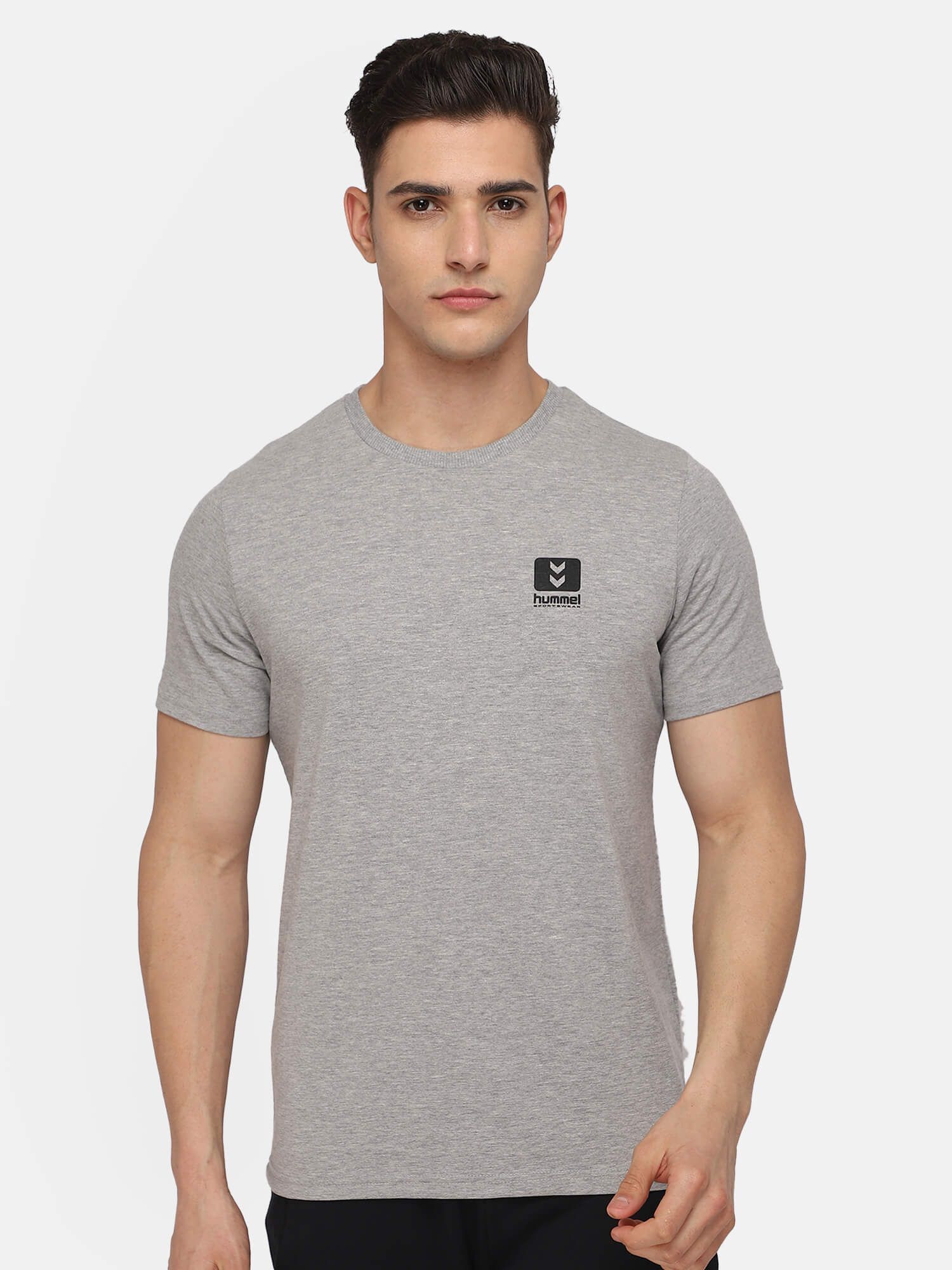 Lgc Graham Men Cotton Grey T-Shirt