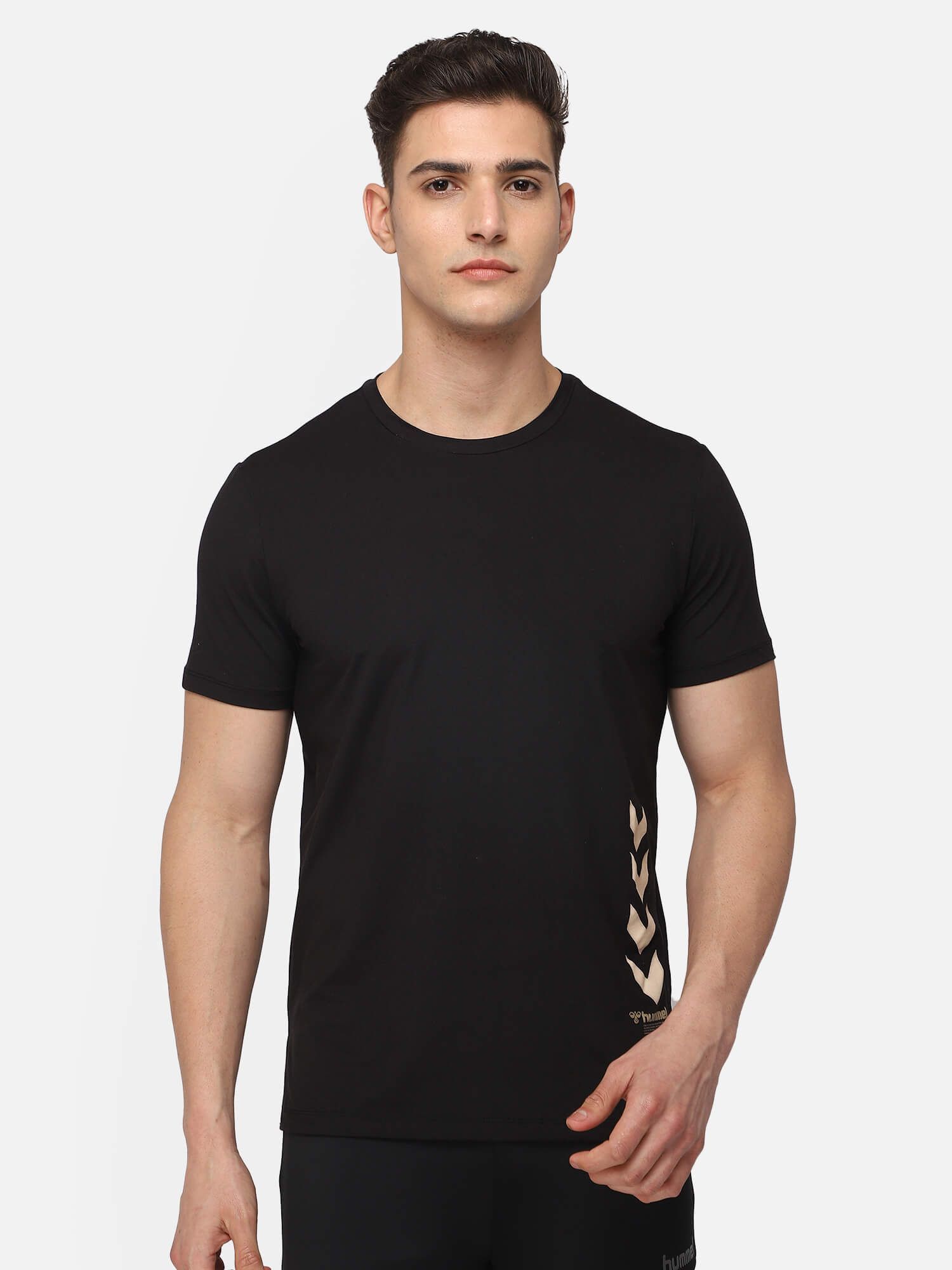 Marley Men Polyester Black T-Shirt
