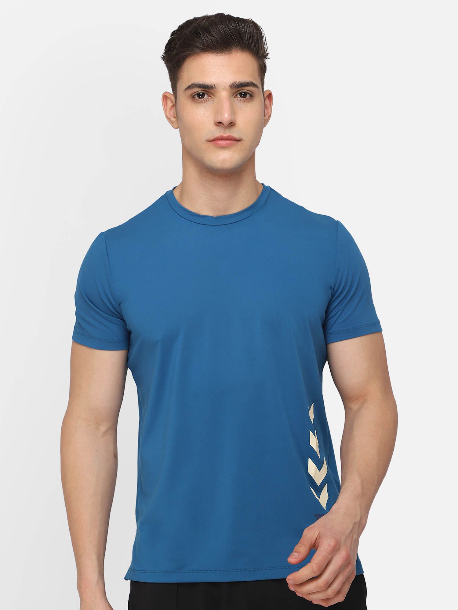Marley Men Polyester Blue T-Shirt