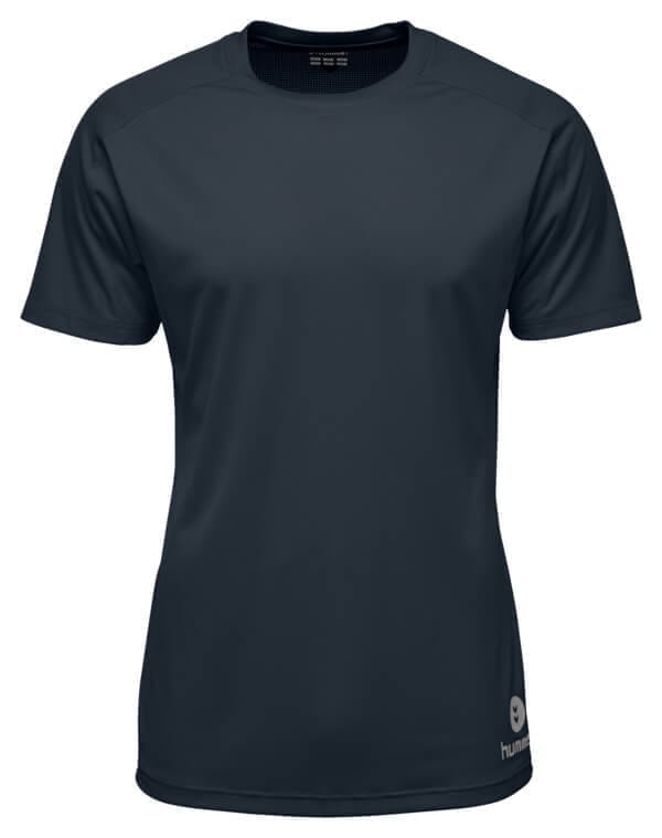 Runner Men Polyester Eclipe Black T-Shirt