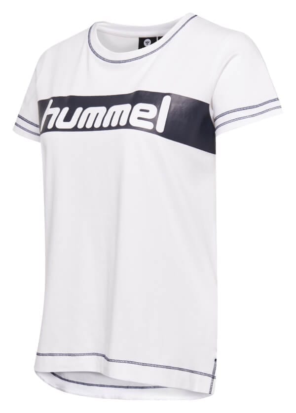 Natalie Women Cotton White T-Shirt