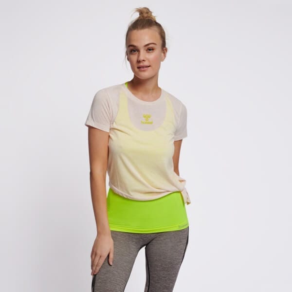 Stacy Women Polyester Pink T-Shirt