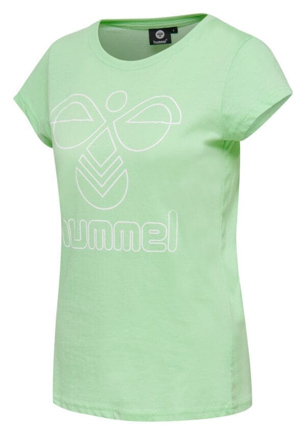 Senga Women Cotton Green T-Shirt