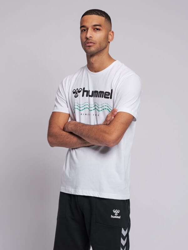 Splash Men Cotton White T-Shirt