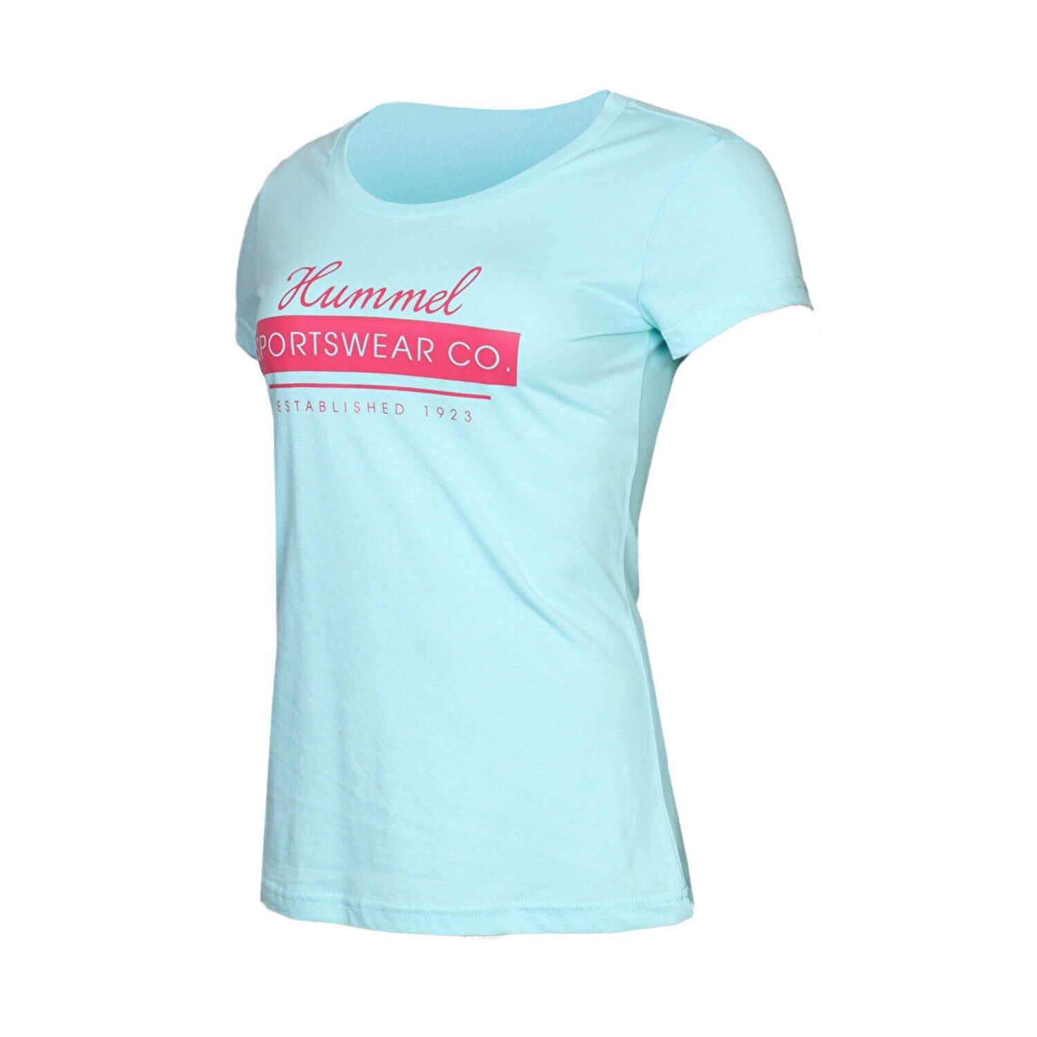 Ruby Women Cotton Blue T-Shirt