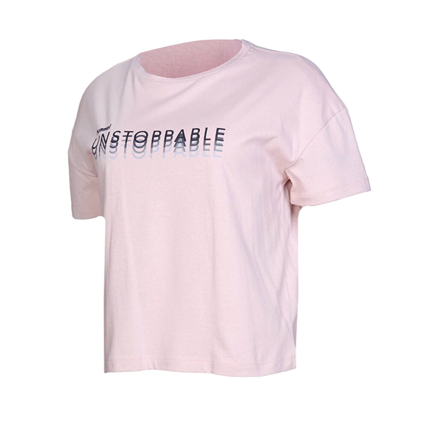 Likha Women Cotton Pink T-Shirt