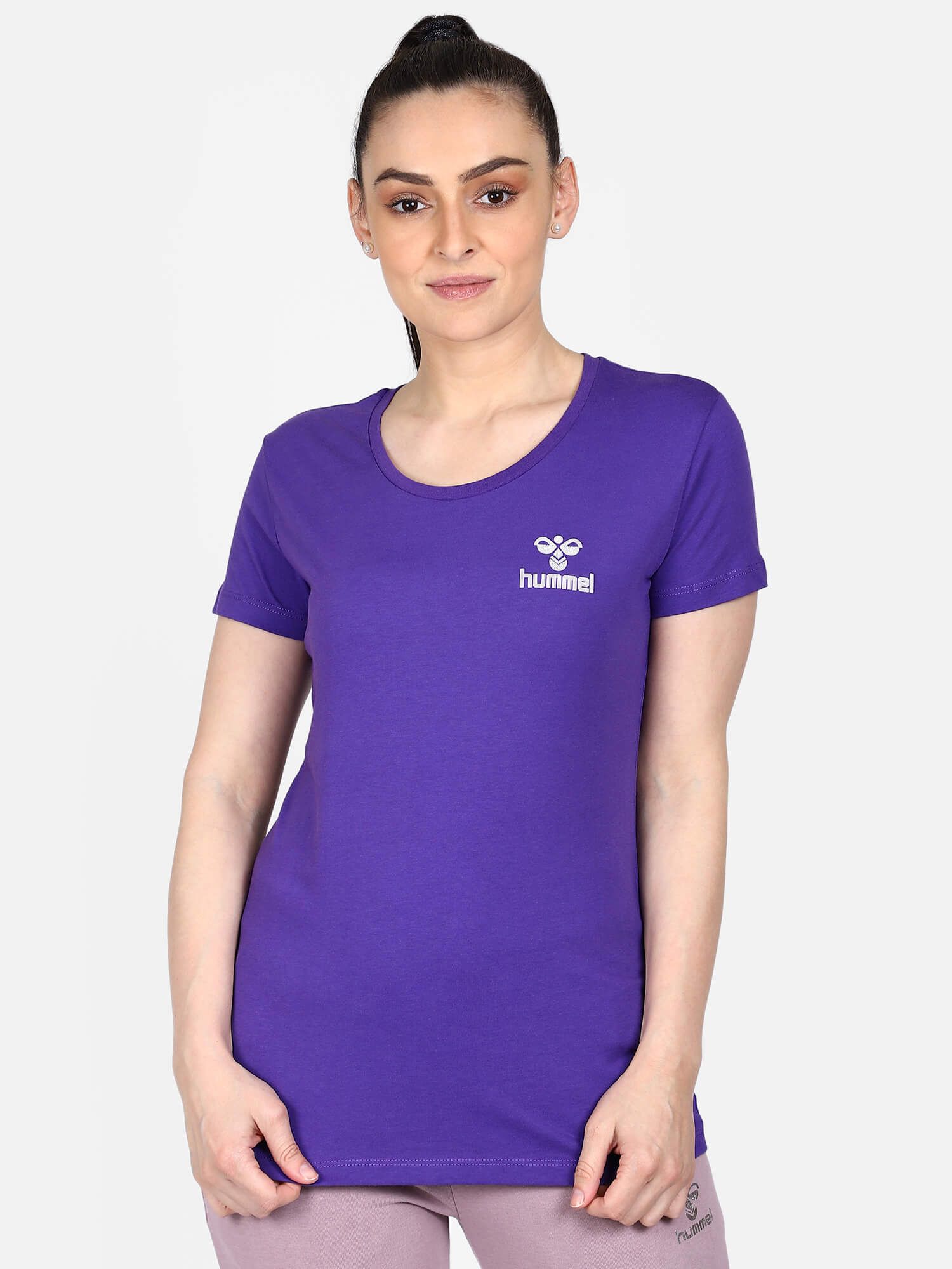Sabana Women Cotton Blue T-Shirt