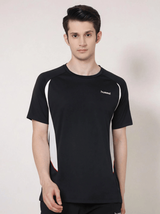 Kemper Round Neck Half Sleeve Solid Regular fit Polyester T-shirt for Men Comfortable Breathable Fabric Stretchable for Everyday Use Ideal for Yoga Training Gym Running or Performance Kemper Round Neck Half Sleeve Solid Regular fit Polyester T-shirt for Men Comfortable Breathable Fabric Stretchable for Everyday Use Ideal for Yoga Training Gym Running or Performance