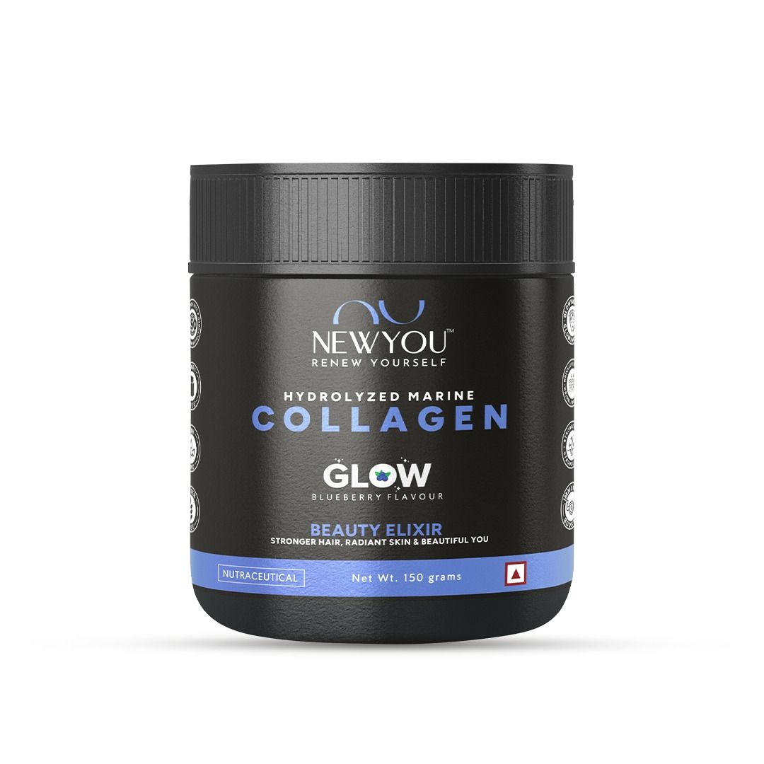 NEWYOU Glow  Marine Collagen | Beauty Activator | Stronger Hair & Younger Skin
