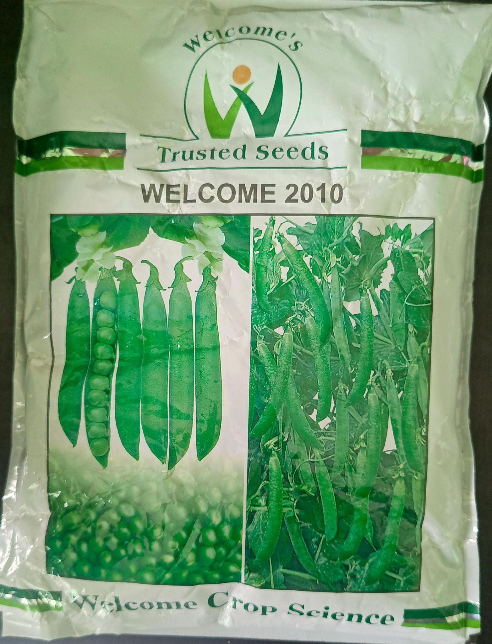 Green Pea Seeds - Welcome 2010