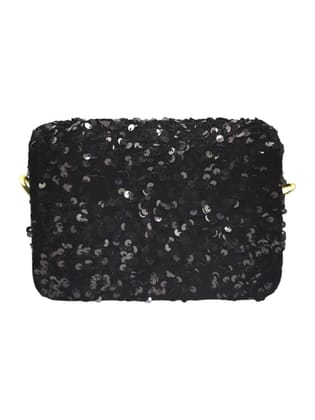 Black Sequence Flip Bags