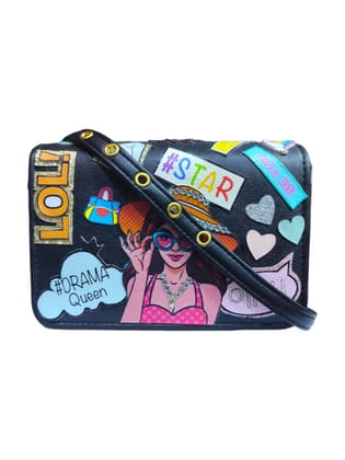 Barbie Pop Badges Flip Bag
