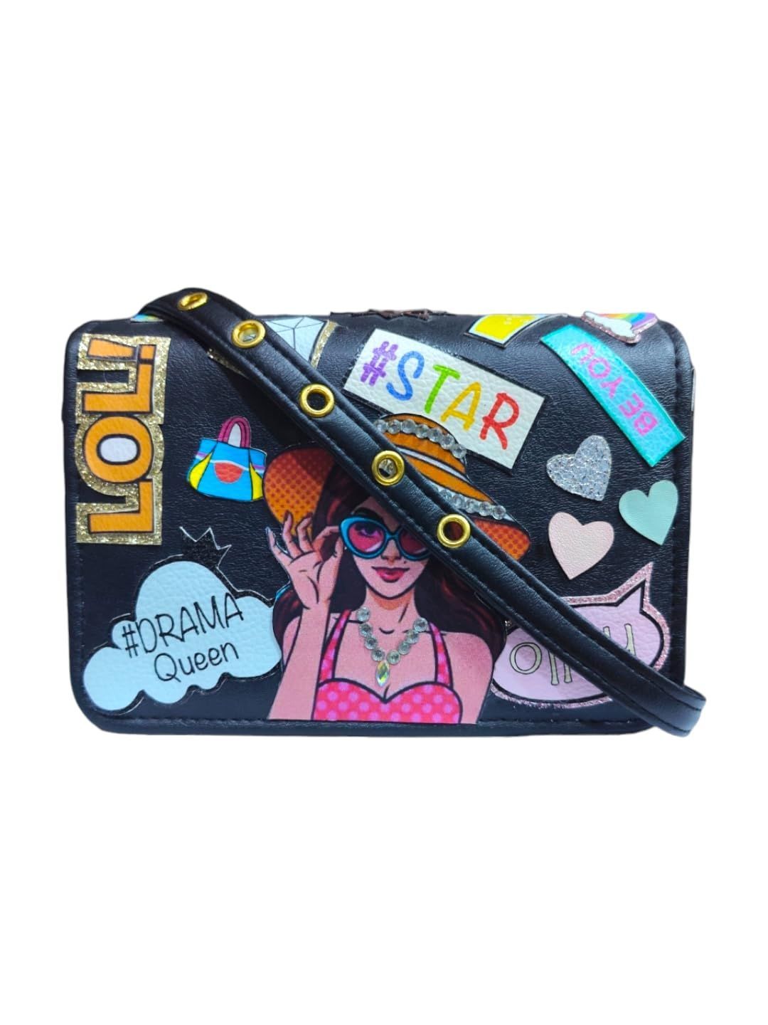 Barbie Pop Badges Flip Bag