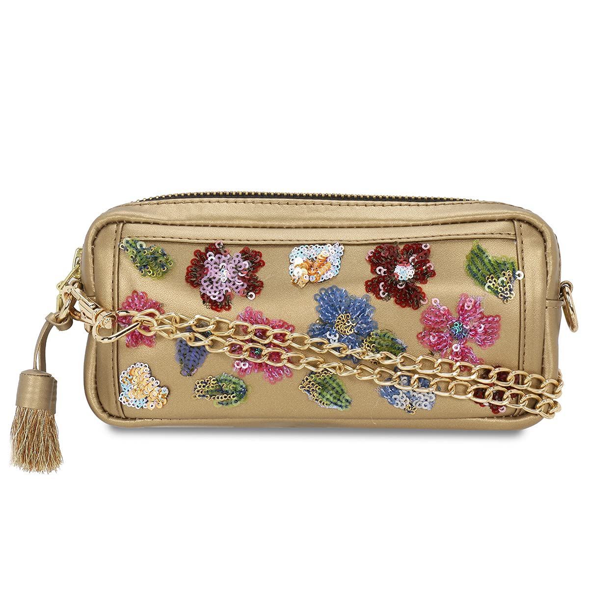 Gold Sequins Multi Fanny