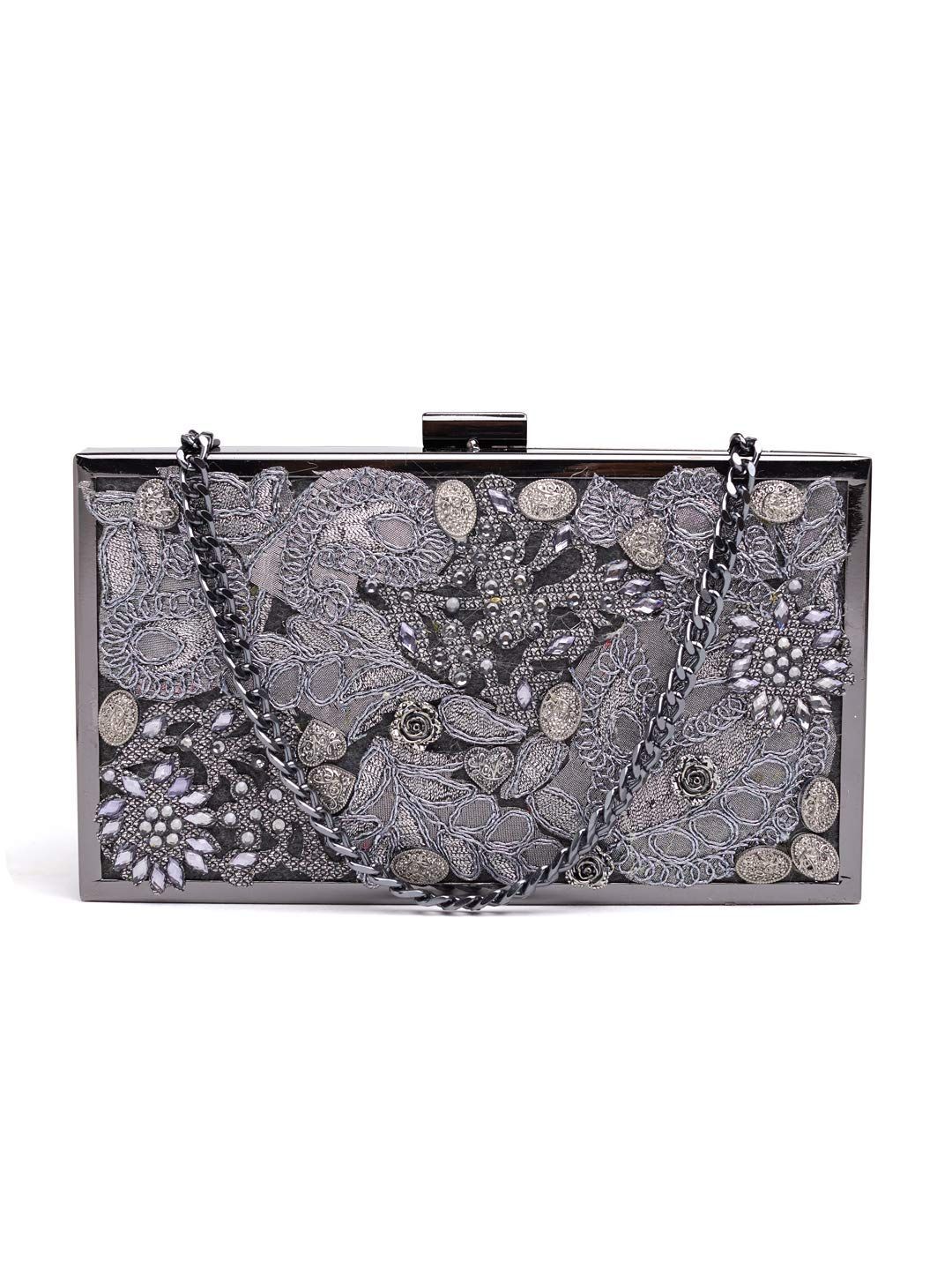Vdesi Women'S Clutch (Grey)