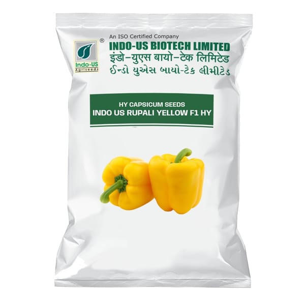 INDO US RUPALI YELLOW F1 HY Capsicum Seeds