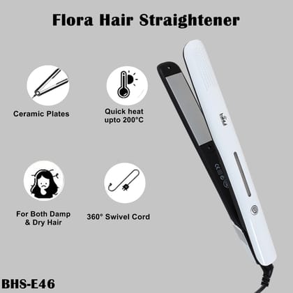 Babila Flora Hair Straightener-BHS-E46