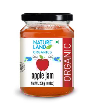 Natureland Organics Apple Jam 250 gm