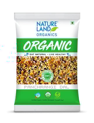 Natureland Organics Panchrangi Dal 1 kg