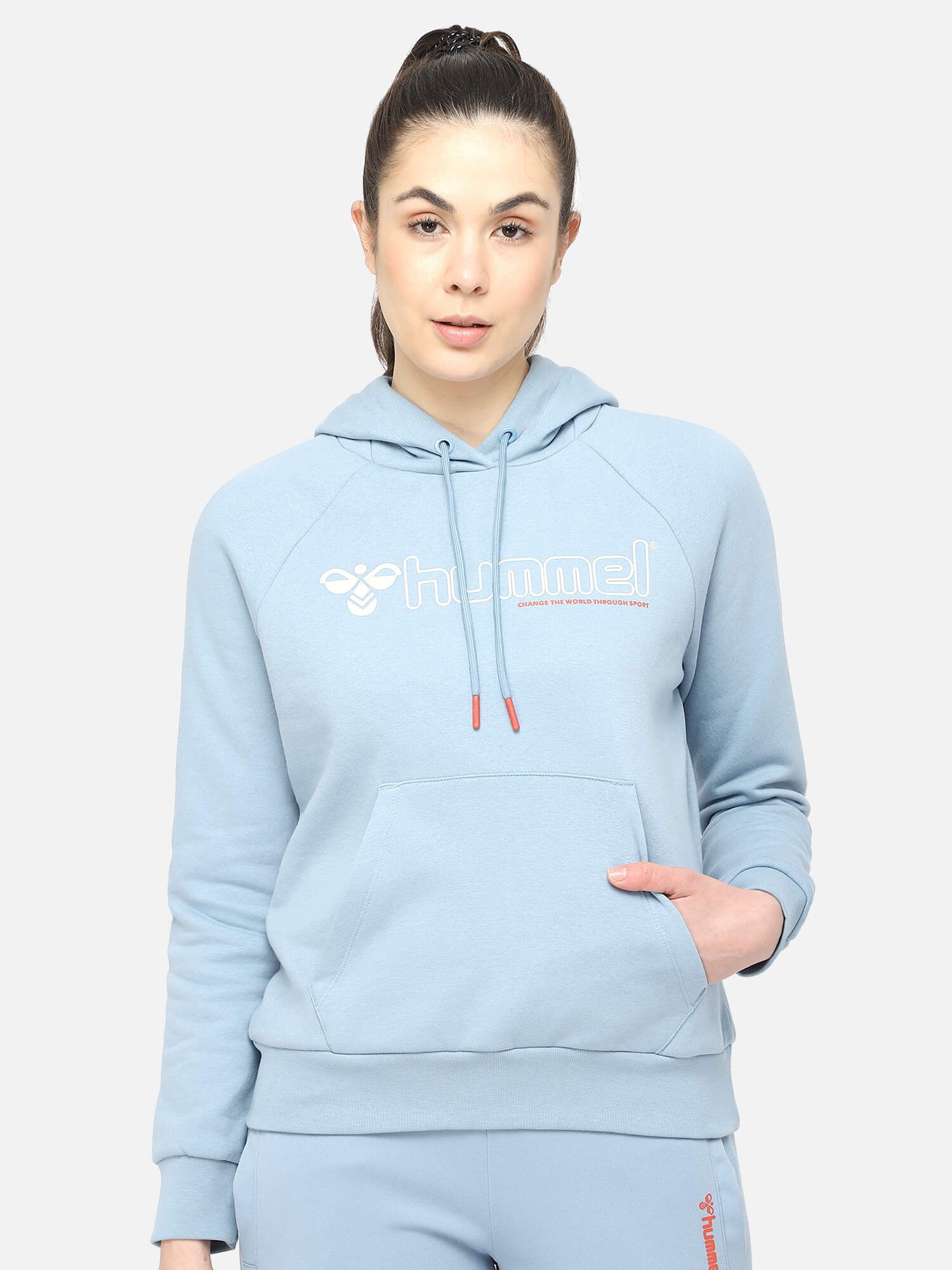 Noni Women Blue Hoodie