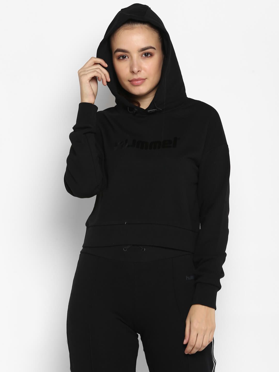 Rayce Women Black Hoodie