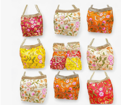 Colorful Potli Bags (Pack of 50) Colorful Potli Bags (Pack of 50)