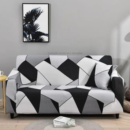 PENTHOOM Elastic Sofa Cover 3 Seater Fully Covered| Plain Sofa Cover Big Elasticity Sofa Cover with High-Density Fabric | Perfect Size Couch Cover Sofa Slip Cover PENTHOOM Elastic Sofa Cover 3 Seater Fully Covered| Plain Sofa Cover Big Elasticity Sofa Cover with High-Density Fabric | Perfect Size Couch Cover Sofa Slip Cover