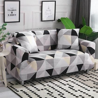 PENTHOOM Elastic Sofa Cover 3 Seater Fully Covered| Plain Sofa Cover Big Elasticity Sofa Cover with High-Density Fabric | Perfect Size Couch Cover Sofa Slip Cover PENTHOOM Elastic Sofa Cover 3 Seater Fully Covered| Plain Sofa Cover Big Elasticity Sofa Cover with High-Density Fabric | Perfect Size Couch Cover Sofa Slip Cover