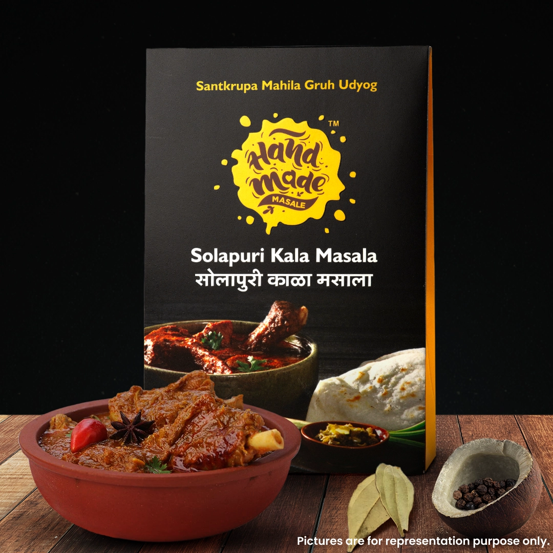 Handmade Masale Solapuri Kala Masala Handmade Masale Solapuri Kala Masala