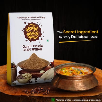 Handmade Masale Garam Masala - 100% Natural & Authentic Indian Spices Handmade Masale Garam Masala - 100% Natural & Authentic Indian Spices