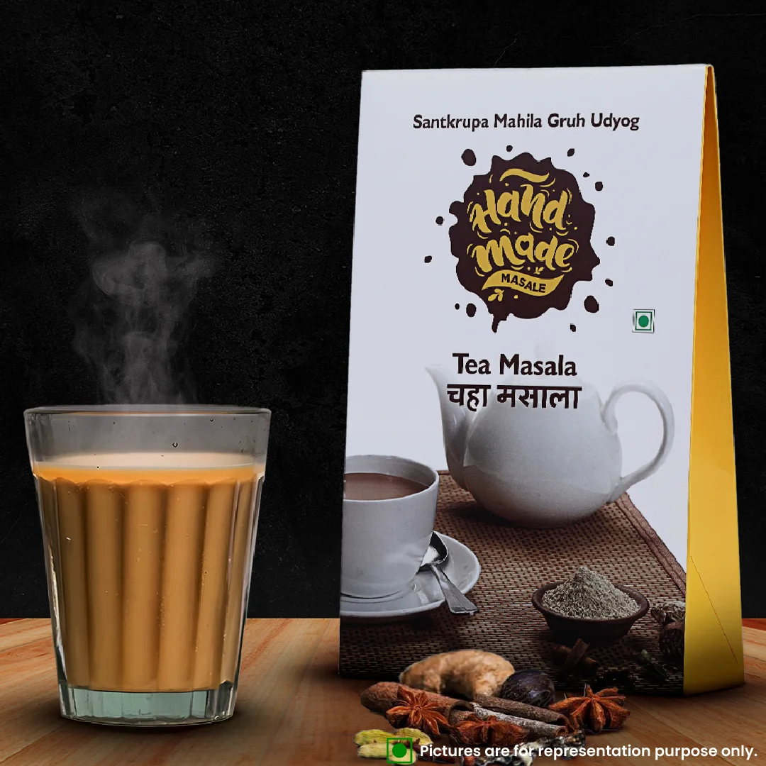 Handmade Masale Tea Masala - 100% Natural & Pure Spices for Authentic Indian Chai