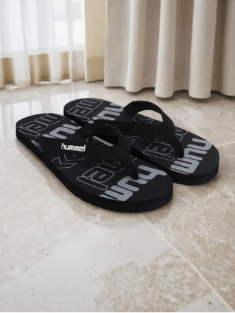 Natal Men Black Flip-Flops