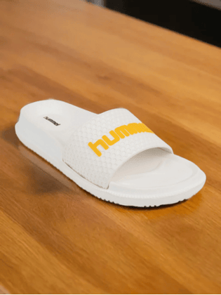 Victor Classic Men Yellow Slides Victor Classic Men Yellow Slides