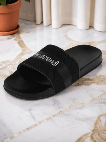 Skive Men Black Slides