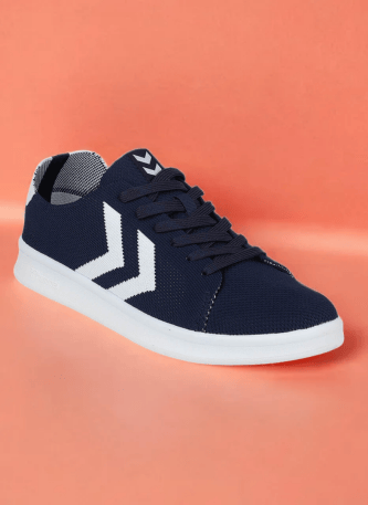 Busan Knit Men Blue Sneakers