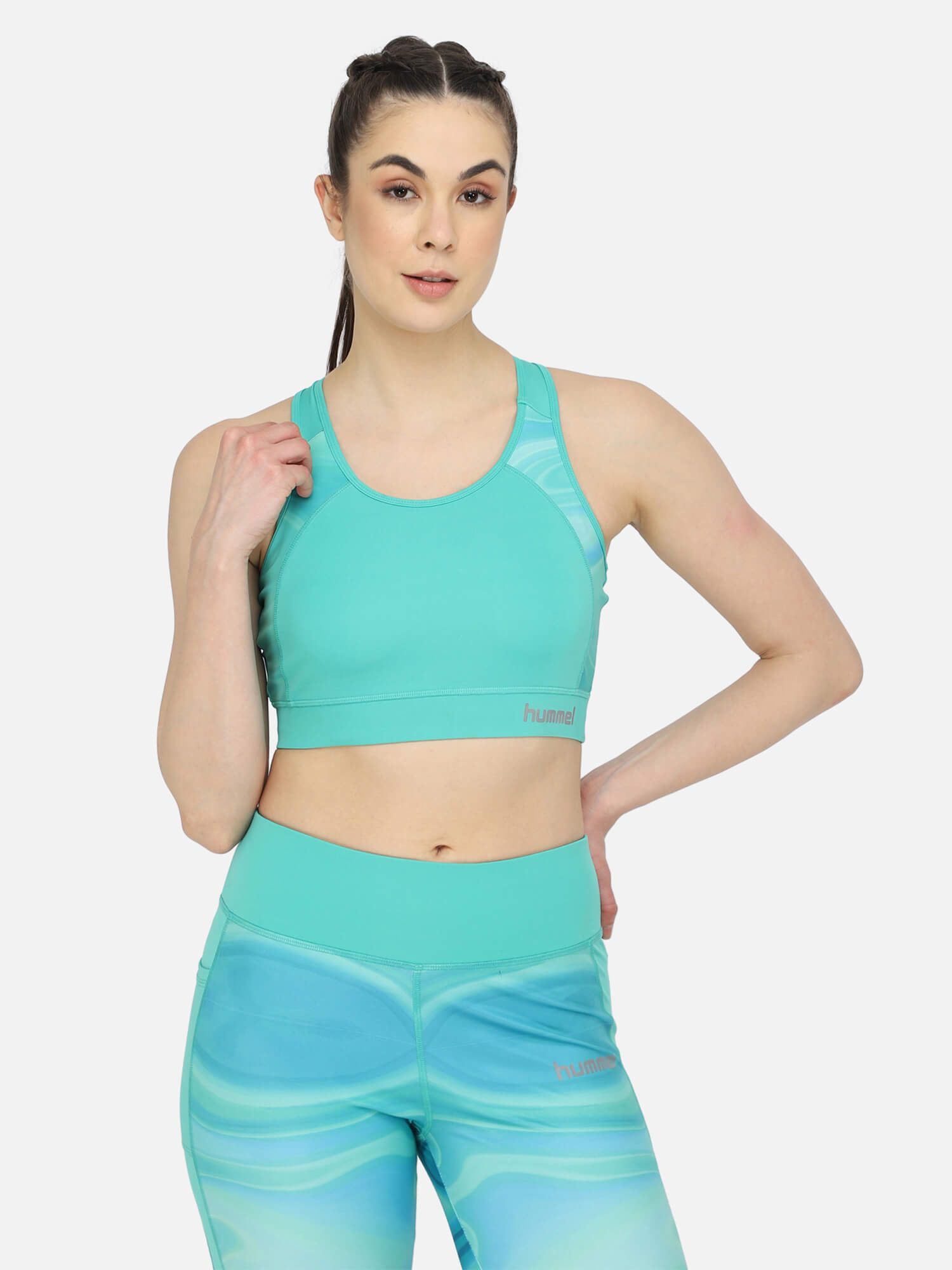 Petra Women Polyester Green Bra