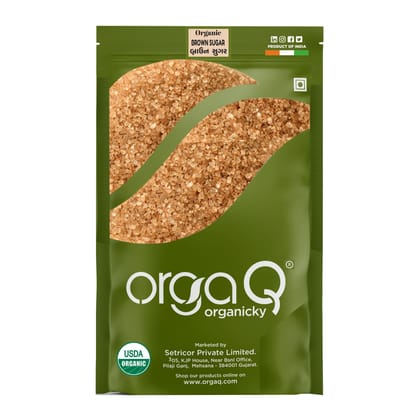 OrgaQ Organicky Brown Sugar Pure and Healthy Natural Sweetener OrgaQ Organicky Brown Sugar Pure and Healthy Natural Sweetener