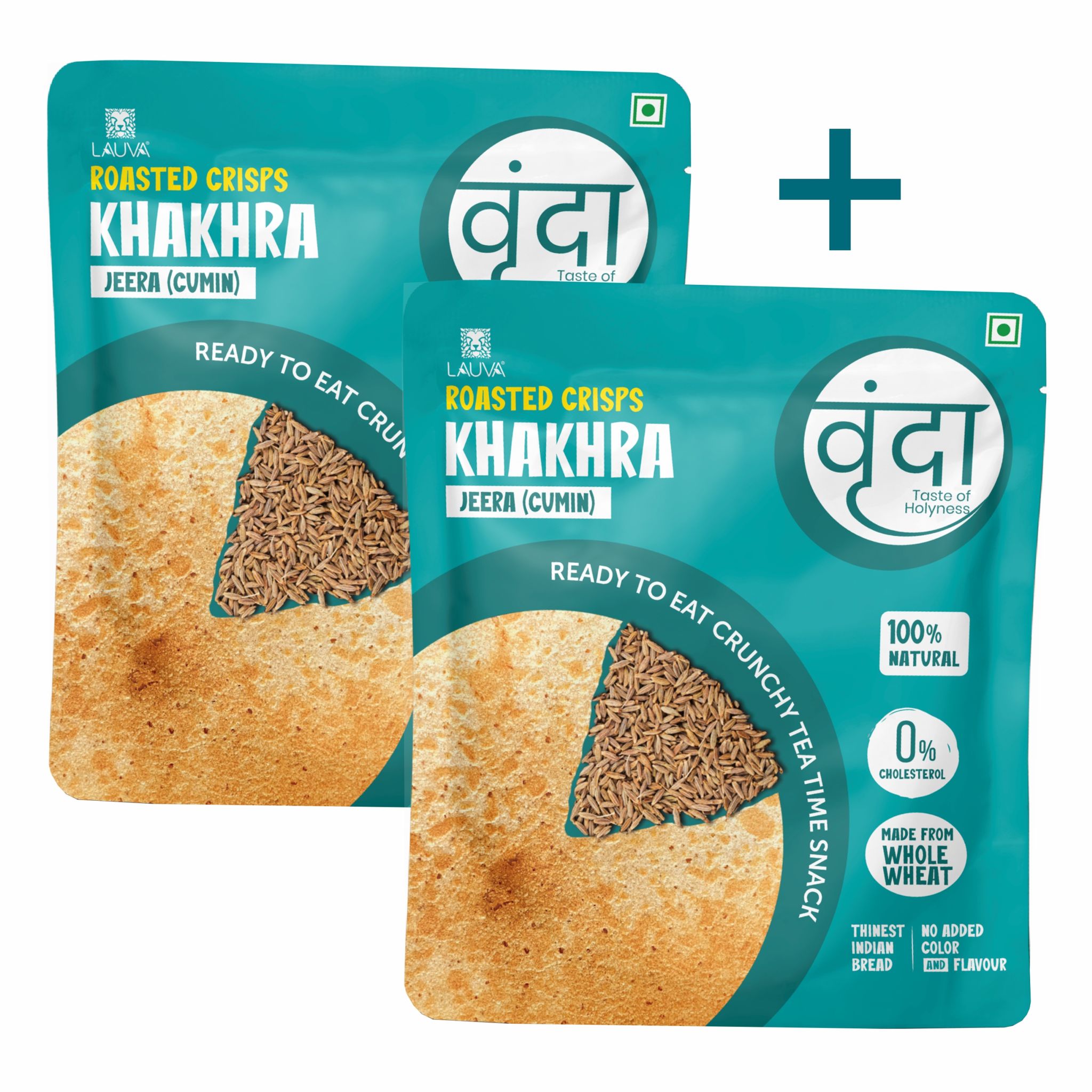 Lauva Vrunda Jeera Khakhra | Ready to Eat Snack