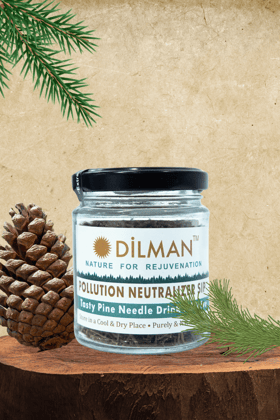 Dilman Pure Pine Needle Drink - Natural Pollution Neutralizer for Rejuvenation