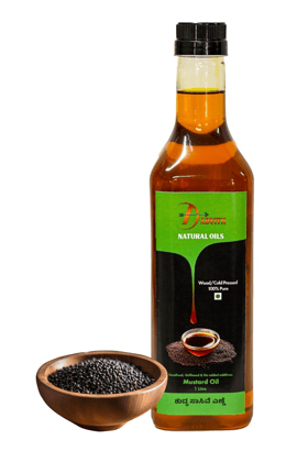 Advith Natural Oils Wood/Cold Pressed Mustard Oil, 1 Litre Advith Natural Oils Wood/Cold Pressed Mustard Oil, 1 Litre