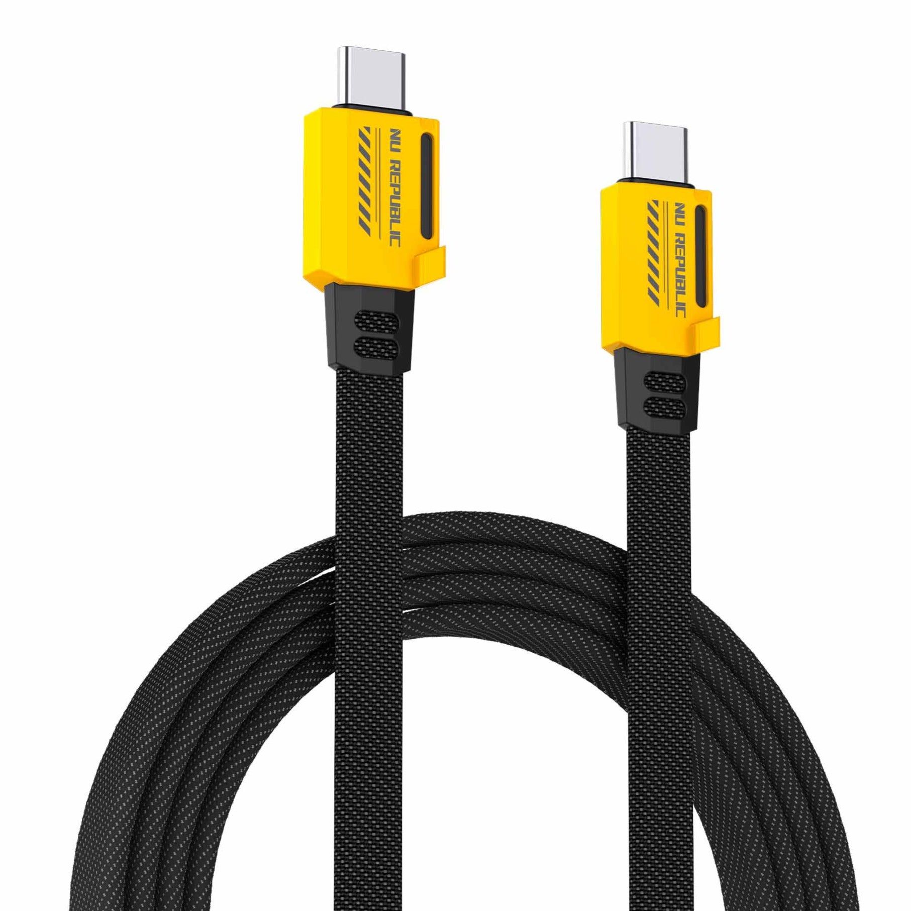 Blaze Fusion 65W Fast Charging Carbon fiber design cable (C-C Type)