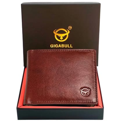 Brown Leather Bifold Wallet with Coin Pocket Brown Leather Bifold Wallet with Coin Pocket