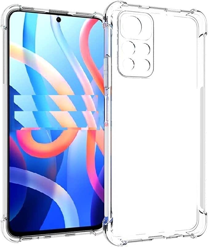 Faircost for Xiaomi Mi 11i 5G / Mi 11T Pro Back Cover Shockproof (Silicon| Transparent)