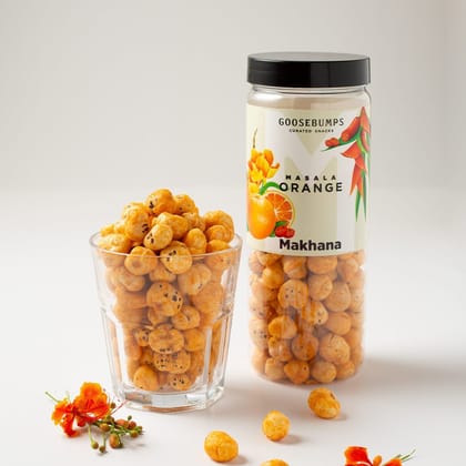 Goosebumps Chatpata Orange Makhana Goosebumps Chatpata Orange Makhana