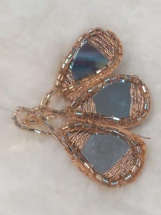 Buy Hand Embroidered Zardosi Applique Work For Saree &Blouse  hangings