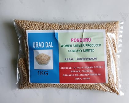 Urad Dal Online - 1kg Packaged by Women Farmer Producer Company Limited