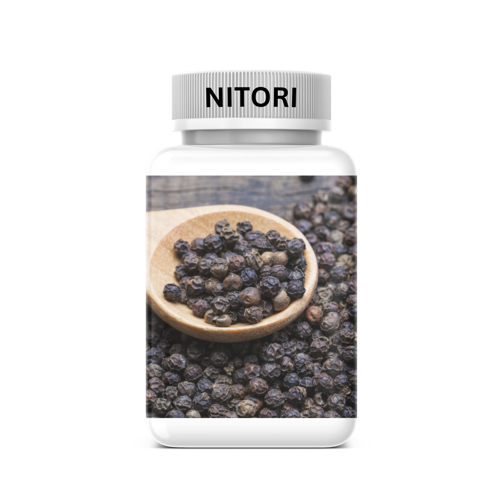 Nitori Organic Black Pepper - 4oz (113g) - Non-GMO, Gluten-Free, Kosher