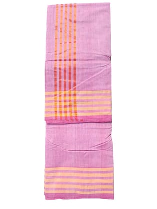 Buy Pink Cotton Dhoti With Golden Zari Border Online at Best Price in India Buy Pink Cotton Dhoti With Golden Zari Border Online at Best Price in India