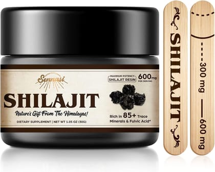 100% Pure Himalayan Shilajit Resin - Natural Energy & Vitality Booster | Ayurvedic Health Supplement for Stamina, Immunity, and Wellness